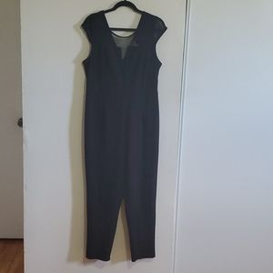 Janette Plus Black One Piece Bodysuit
